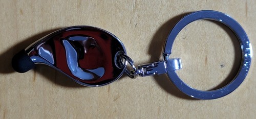 Troika Chrome Touch Pad Stylus Key Ring - Photo 3/7