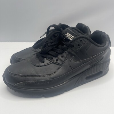 Nike Air Max 90 Triple Black (GS) Youth Running CD6864-001 Size 6Y NIKE Air Max 90 Triple Black (GS) Youth Running CD6864-001  main image 2