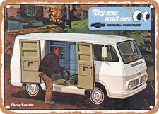 Metal Sign - 1967 Chevy Van 108 Vintage Ad Metal Sign - 1967 Chevy Van 108 Vintage Ad