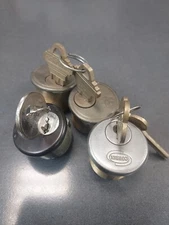 Misc Mortise Cylinders-4 with Keys