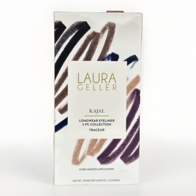 Laura Geller Kajal Longwear Eyeliner 5 Piece Collection Kohl Set 0.049/1.40G NEW