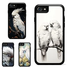 white cockatoo branch Anti scratch Case For Samsung Galaxy Apple iPhone Motorola