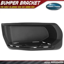 Rear Passenger Polypropylene Plastic Bumper End Step Insert for Chevrolet GMC