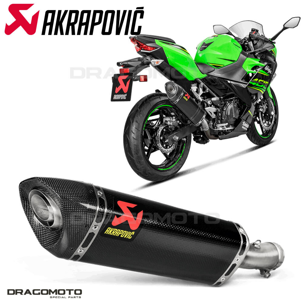 KAWASAKI NINJA 250 400 2018-2020 Exhaust AKRAPOVIC Titanium RC S