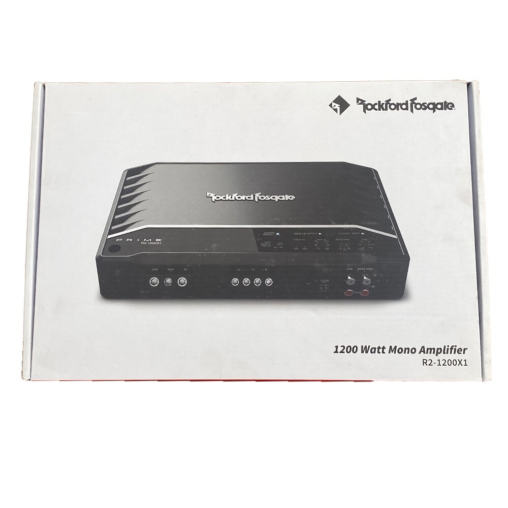 Басовый усилитель Rockford Fosgate R2 мощностью 1200 Вт RMS Класс D Охлаждающий вентилятор комплект усилителей 4G