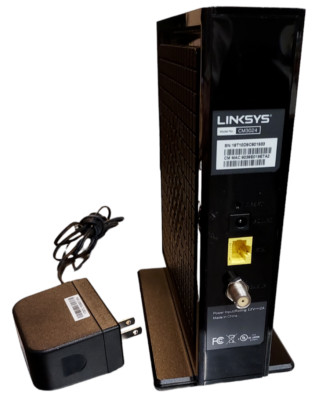 Linksys Modem DOCSIS 3.0  24x8 High Speed Cable Modem CM3024 960Mbps Black