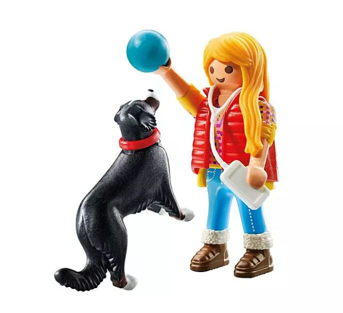 Playmobil My Life Set 71738 Woman with Mountain Dog NEW NO