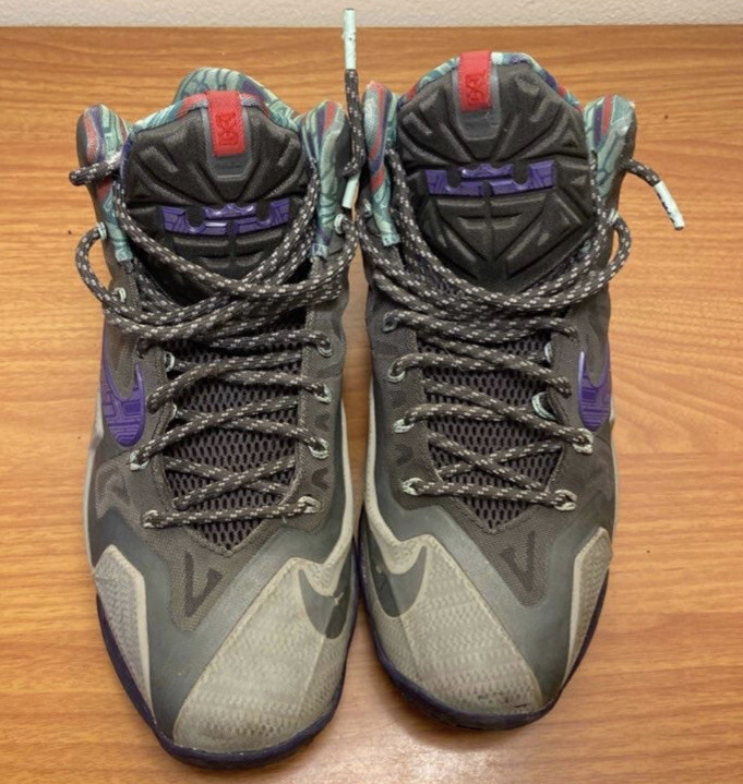 Nike LeBron 11 XI Terracotta Warrior Grey Size 9 Sneakers Shoes