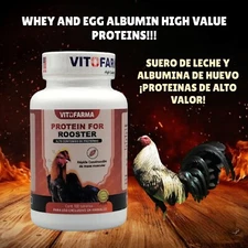 VITOFARMA Whey Protein Blend for Rooster  Nutrition for great Muscle 100 Tablets