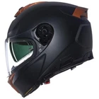 Nolan N80-8 Classico Nobile Plain Ochre 311 Black Orange