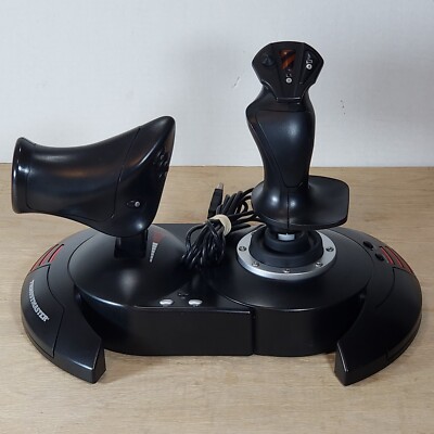Thrust Master T-Flight Hotas X V.2 Throttle Joystick Compatible PS3 & PC