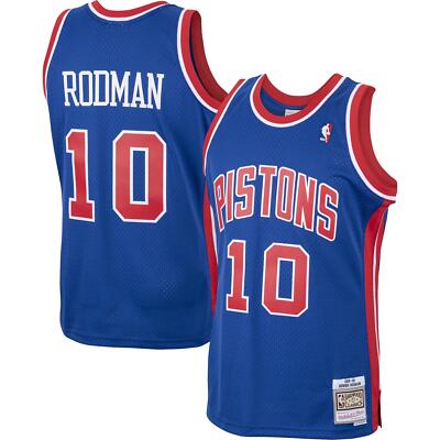 Dennis Rodman 2001/02 Hardwood Classics Swingman Jersey - Royal