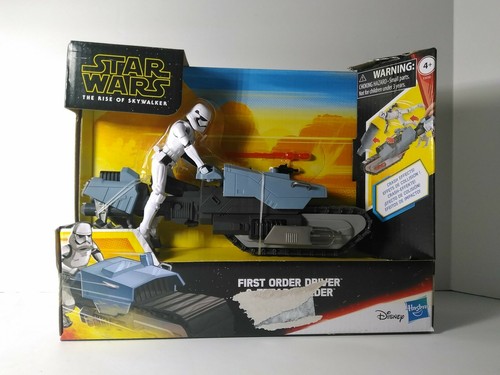 Star Wars Galaxy of Adventures First Order Driver and Treadspeeder Toy - Afbeelding 2 van 3
