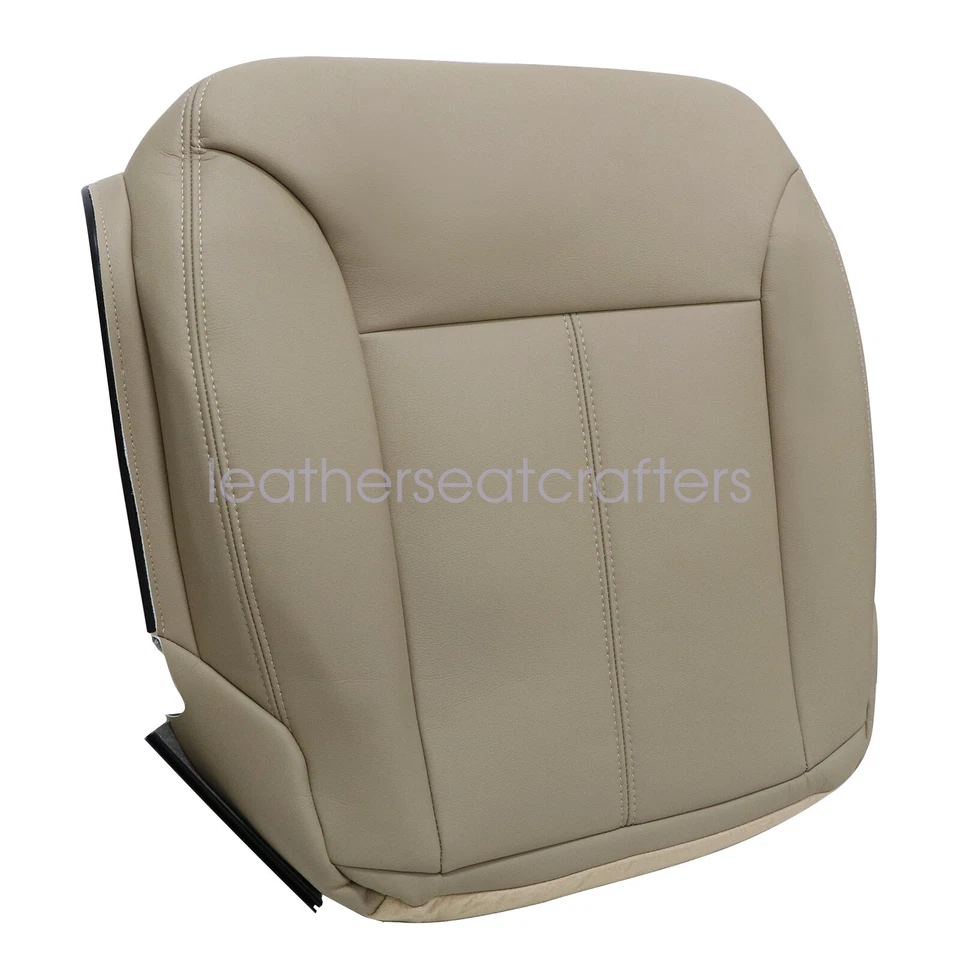 For 2007-2012 Mercedes Benz GL450 GL500 Leather Driver Bottom Seat Cover Tan US - Image 3 of 4
