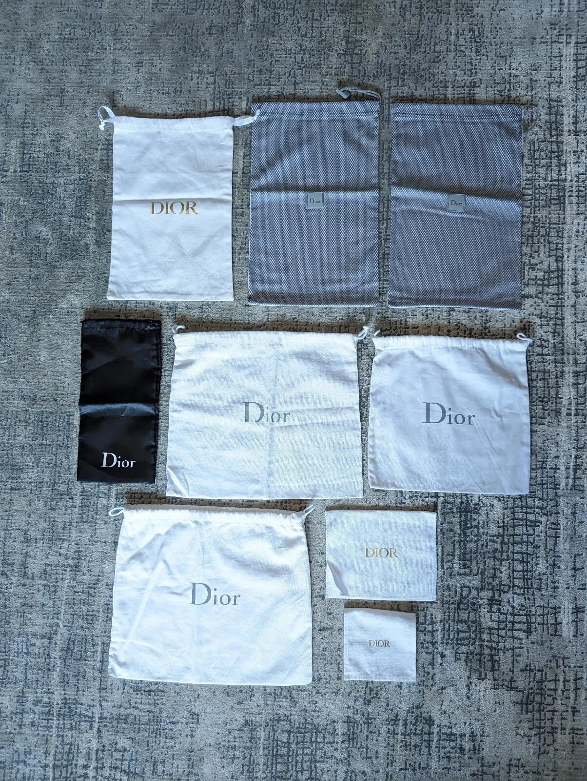 Sac à poussière Dior sac de rangement sac à chaussures