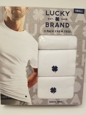 Lucky BRAND V Neck T Tee Shirts 3 Pack 