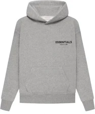 Authentic Fear Of God Essentials Dark Oatmeal Hoodie - ALL Sizes