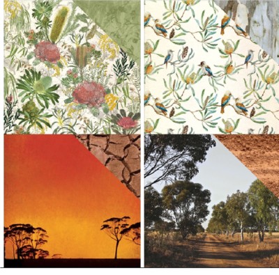 Kaisercraft Open Road 1x Scrapbooking Papier 12X12'' Landstraße Natur 30,5 cm