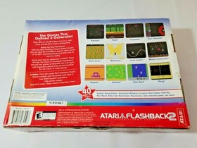 ATARI FLASHBACK 2 Classic Game Console 40 Built in Games