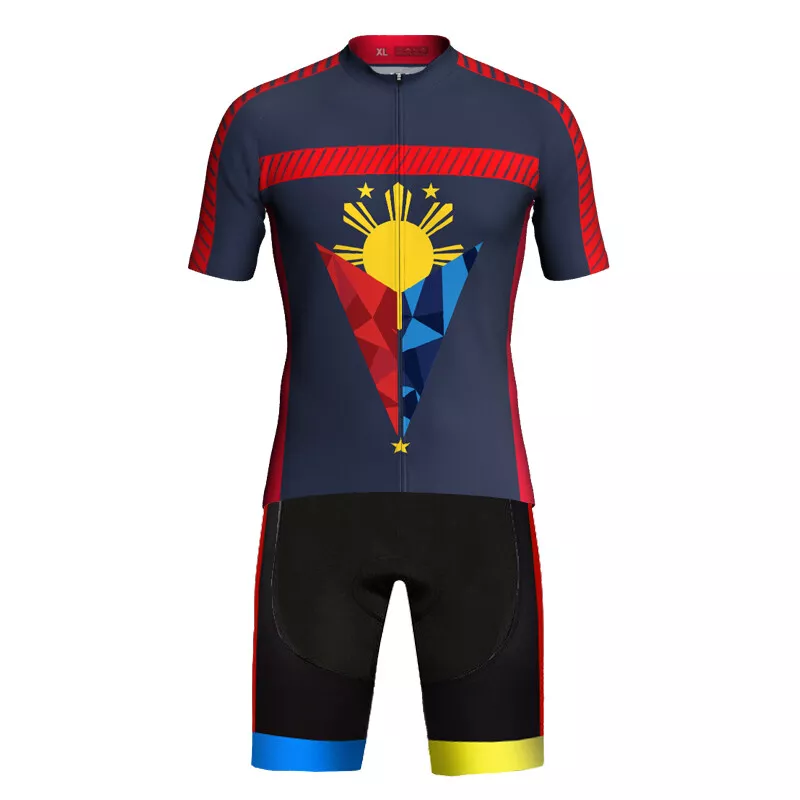 Philippine Cycling Set Jersey Bike Jacket Sports Pilipinas Shirt Outdoor  Clothes