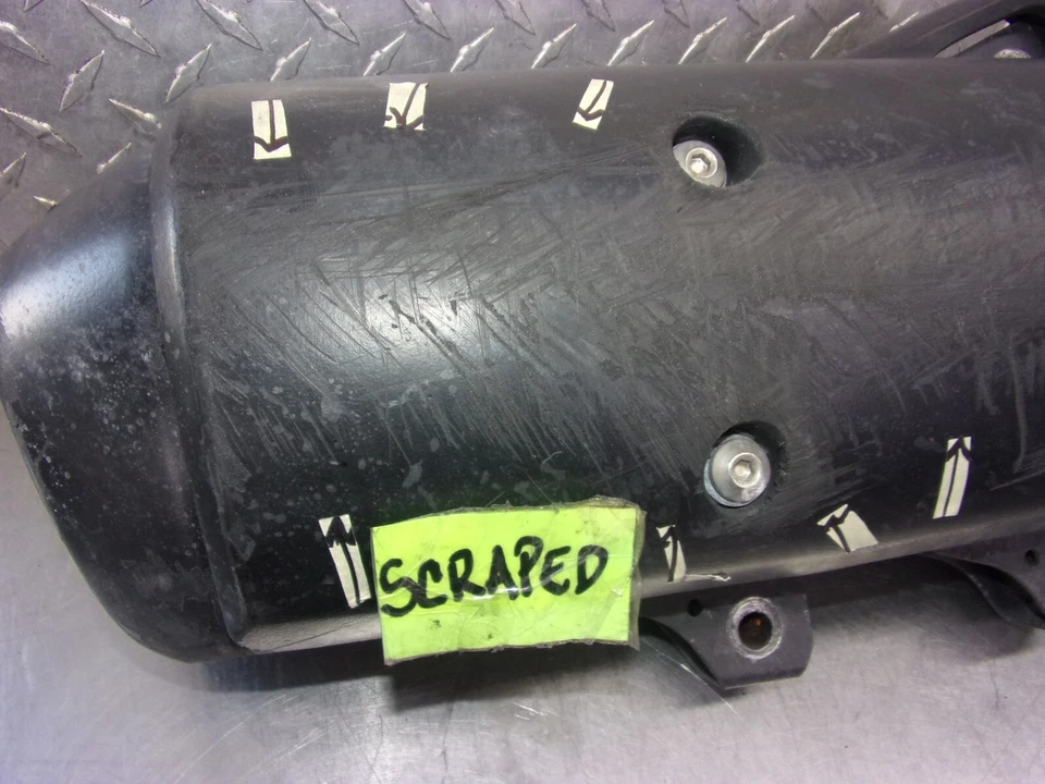 958 D YAMAHA SMAX 155 2015 OEM EXHAUST MUFFLER SYSTEM & GUARD COVER - Image 4 of 4