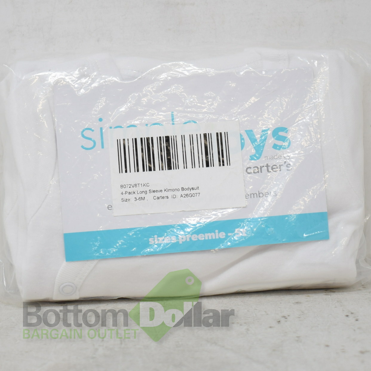 carter's kimono bodysuit