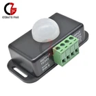 Automatic DC 12V-24V 6A Infrared PIR Motion Sensor Switch For LED light Hottest