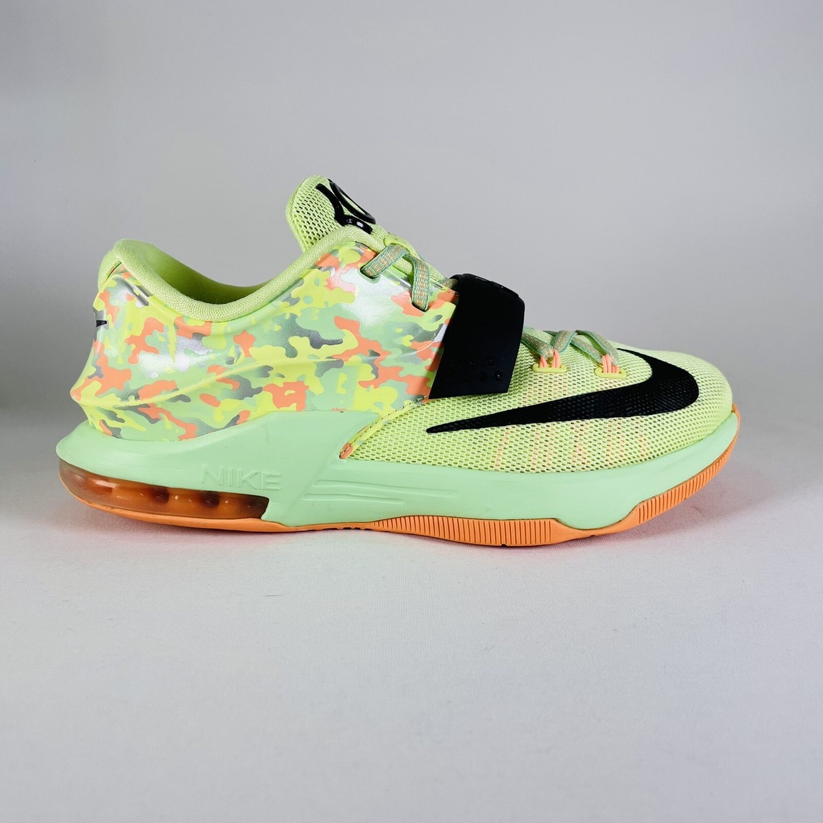 Nike KD 7 'Easter' Liquid Lime Black Vapor Green Sunset Glow