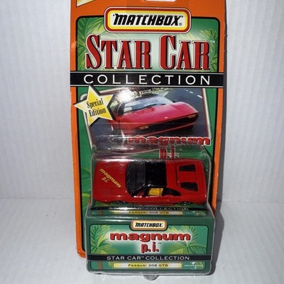 Vintage 1998 Matchbox Star Car Collection Magnum Pi Red Ferrari 308 GTB MIB 1 64