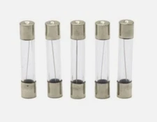 6x30mm 3A 250V Fast Blow Glass Fuses 3 Amp Fuse 250 Volt F3AL250V pack of 5