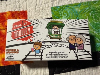 Trial By Trolley A Party Game of Moral Dilemmas And Trolley Murder Skybound Open