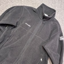 Trump Columbia Giacca Pile Uomo Large Nero L'Apprendista Stagione II Crew Promo