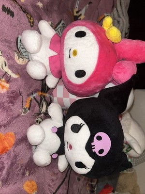 Sanrio My Melody W/ Kuromi Stuffed Animals Set of 2 Plush Toy Kawaii