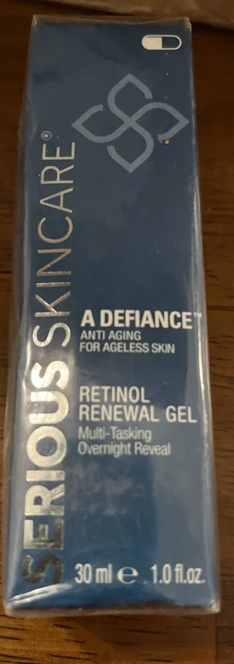 SERIOUS SKINCARE ~ A DEFIANCE RETINOL RENEWAL GEL ~ 1.0 OZ BOXED NIB - Image 4 of 4