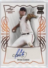 2021 Leaf Trinity Ryan Cusick #BA-RC2 Auto 12ui