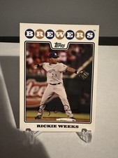 Rickie Weeks 2008 Topps #371 Milwaukee Brewers 