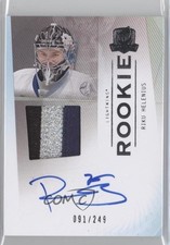 2009-10 Upper Deck The Cup Rookie 91/249 Riku Helenius #139 Patch Auto 0c3