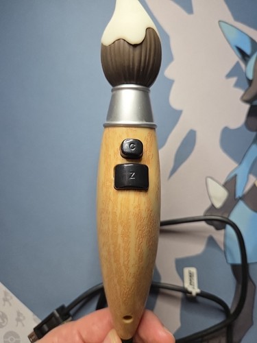 Disney Epic Mickey The Power Of Two Paint Brush Nintendo Wii Nunchuck Controller - Picture 3 of 7