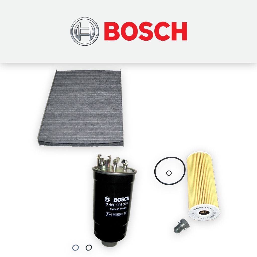 SERVICE KIT for AUDI A3 (8L) 1.9 TDI OIL FUEL CABIN FILTERS (1997-2003)