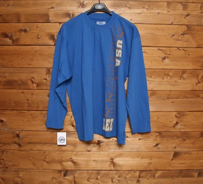Sudadera LEE Talla L Nueva (SA1735) Azul Vintage Dead Stock - Imagen 1 de 3
