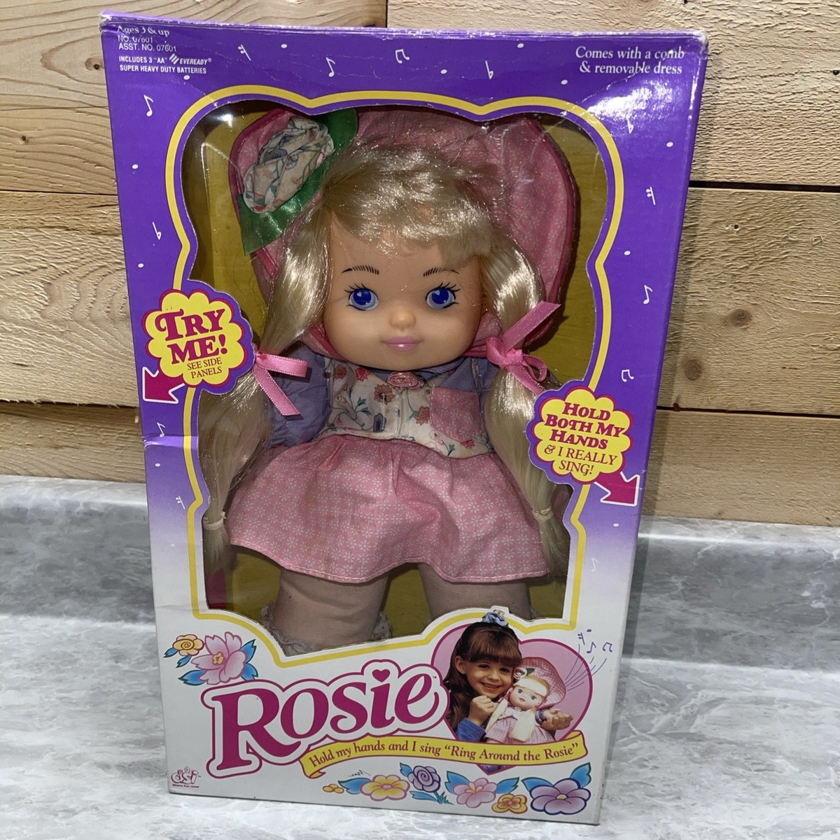 Rosie Doll Hold my Hands Sings 