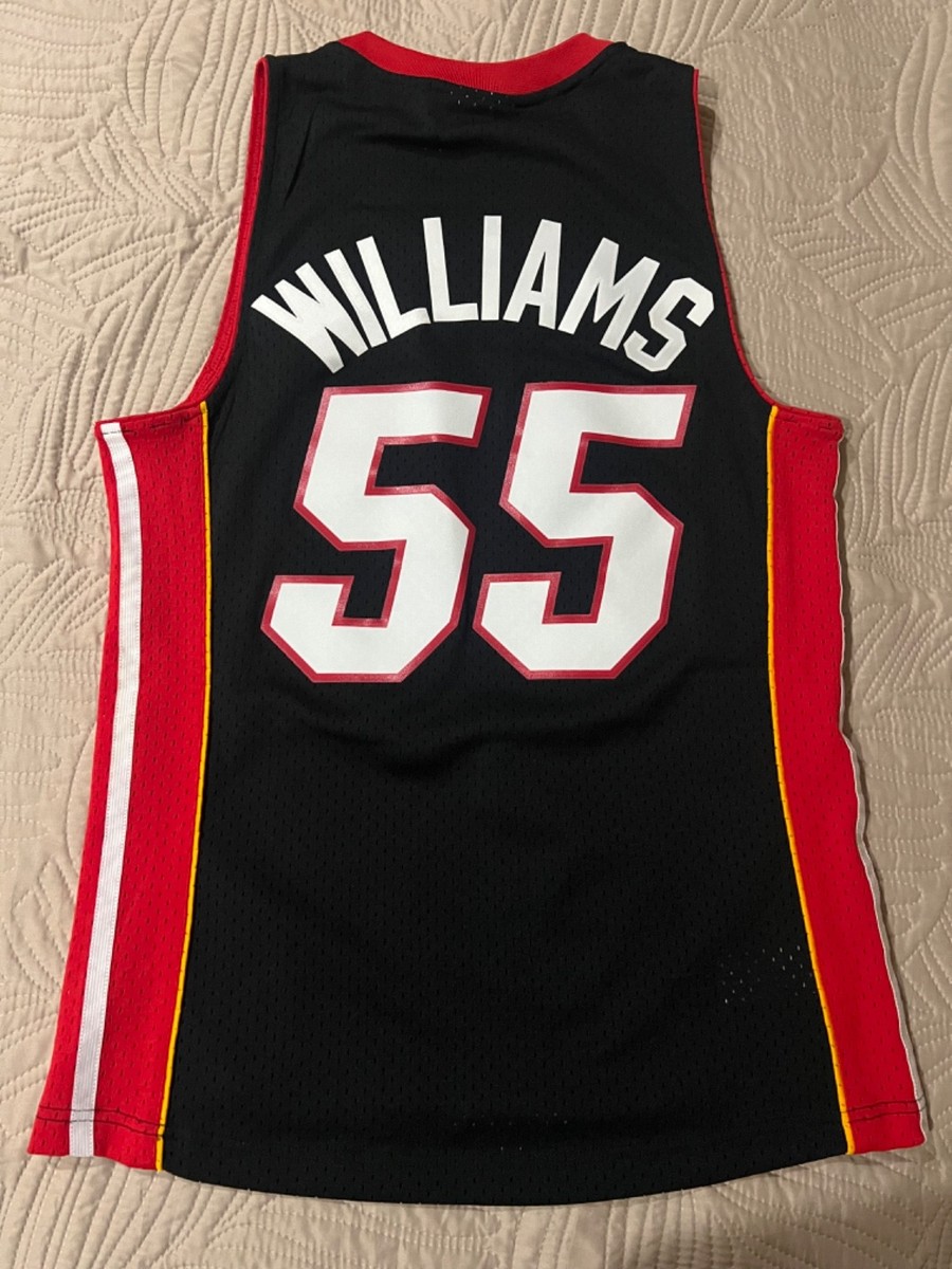 Mitchell & Ness #55 Jason Williams Miami Heat Jersey Men's Size