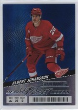 2024 Upper Deck Credentials Debut Ticket Access Blue /399 Albert Johansson 0p6