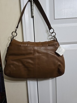 Coach Metallic Gold Leather Soho Buckle Flap Shoulder Bag