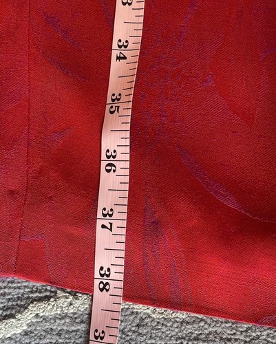 Kay Unger One Shoulder Sleeveless Midi Cocktail Purple & Red Dress Size 10 - Picture 8 of 11