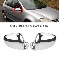 2x L+R Spiegel Spiegelgehäuse Gehäuse Spiegelkappen Für 06–10 VW Golf 5 Jetta