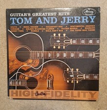 Mercury Records Label "Guitars Greatest Hits" Tom & Jerry 12" Vinyl LP 1961 Mercury Records Label "Guitars Greatest Hits" Tom & Jerry 12" Vinyl LP 1961