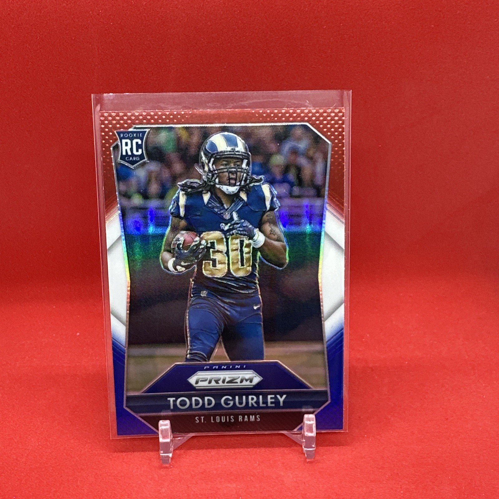 Todd Gurley Panini Prizm #291 Red White Blue