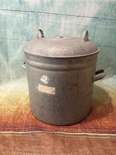 Alter Zink Einwecktopf | Kochtopf | Einkochtopf | Pflanztopf | Eimer Nr. 2