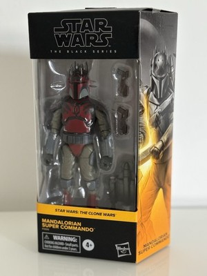 Hasbro Star Wars Black Series Mandalorian Super Commando OVP Neu Sealed